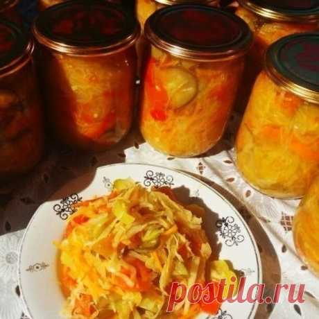 Очень вкусный салат "Уплетайка!"