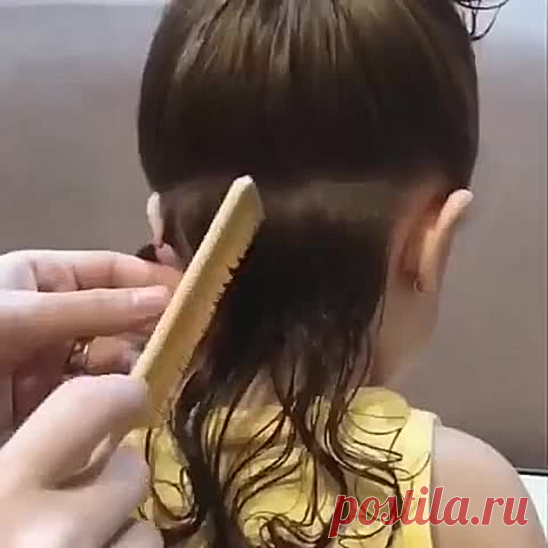 Причёска для принцессы