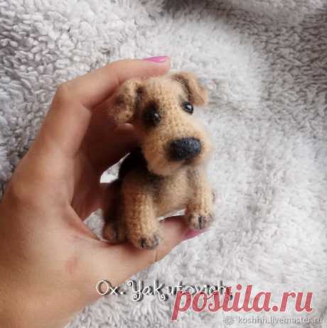 PDF Эрдельтерьер. FREE amigurumi crochet pattern. Бесплатный мастер-класс, схема описание для вязания амигуруми крючком. Игрушки своими руками! Собака, собачка, пёс, dog, puppy, cachorro, perro, cachorrinho, chien, hund, welpe, 子犬, 犬, pies. #амигуруми #amigurumi #amigurumidoll #amigurumipattern #freepattern #freecrochetpatterns #crochetpattern #crochetdoll #crochettutorial #patternsforcrochet #вязание #вязаниекрючком #handmadedoll #рукоделие #ручнаяработа #pattern #tutorial #häkeln #amigurumis
