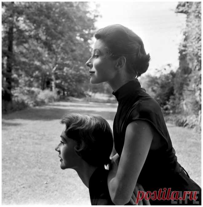 Софи Мальга и Беттина 1950
Photo Gordon Parks 1950