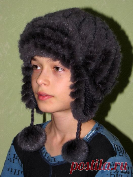 Вязаный мех.Просто сказка.