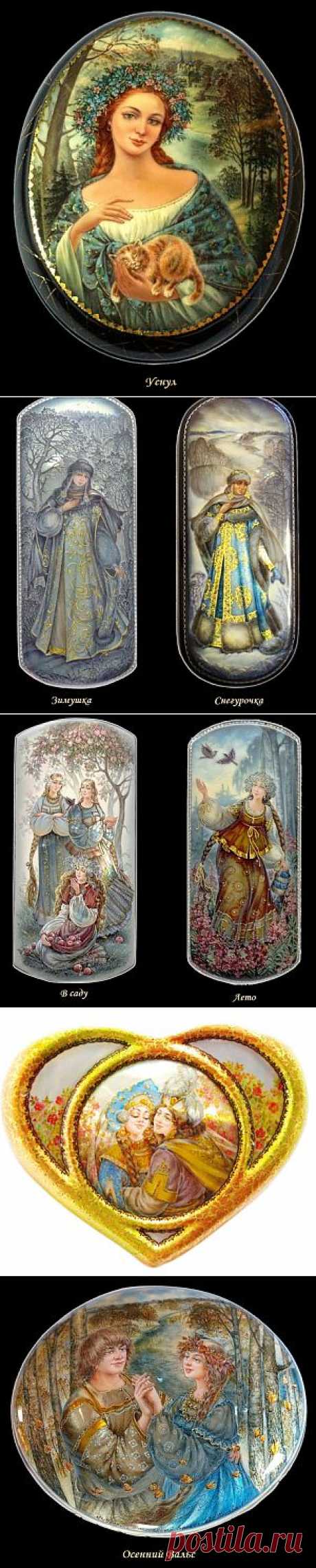 Белова Маргарита. Лаковая миниатюра. - Славянская культура