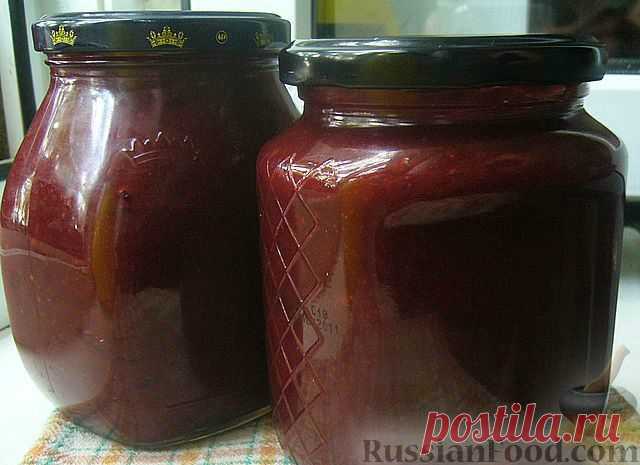 Сливовый соус к мясу