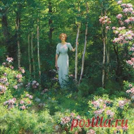 Художник Чарльз Кортни Каран (Charles Courtney Curran) Картины
