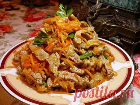 Как правильно и вкусно приготовить салат &quot;Хе&quot;.