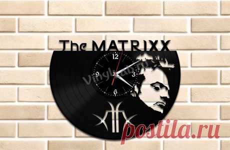 The Matrixx - часы из виниловой пластинки (с) VinylLab