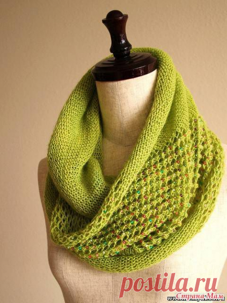 Снуд &quot;Jeweled Cowl&quot; by Sachiko Uemura - Вязание - Страна Мам