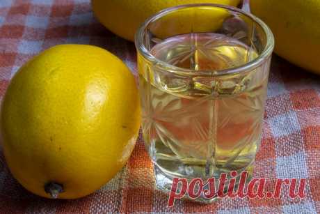 Лимонная настойка на водке по проверенным рецептам