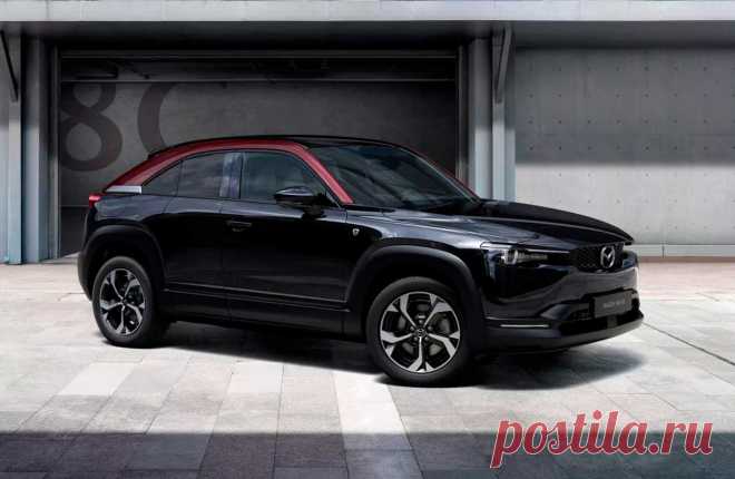 Кроссовер Mazda MX-30 E-Skyactiv R-EV 2023: характеристики, комплектация