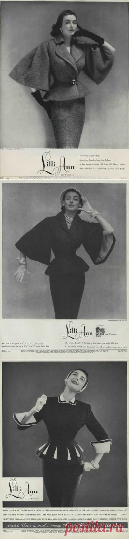Дориан Ли для Lilli Ann, 1950-е / Путь моды