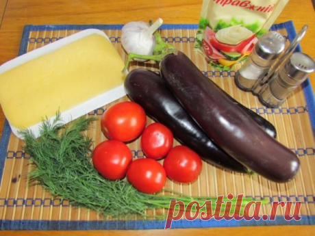 Баклажаны с сыром и помидорами в духовке - Простые рецепты Овкусе.ру