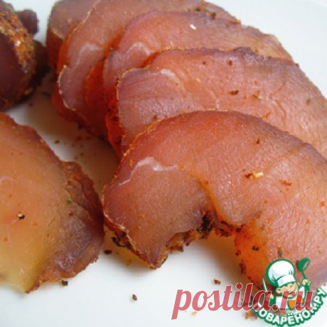 Вяленая курица - кулинарный рецепт