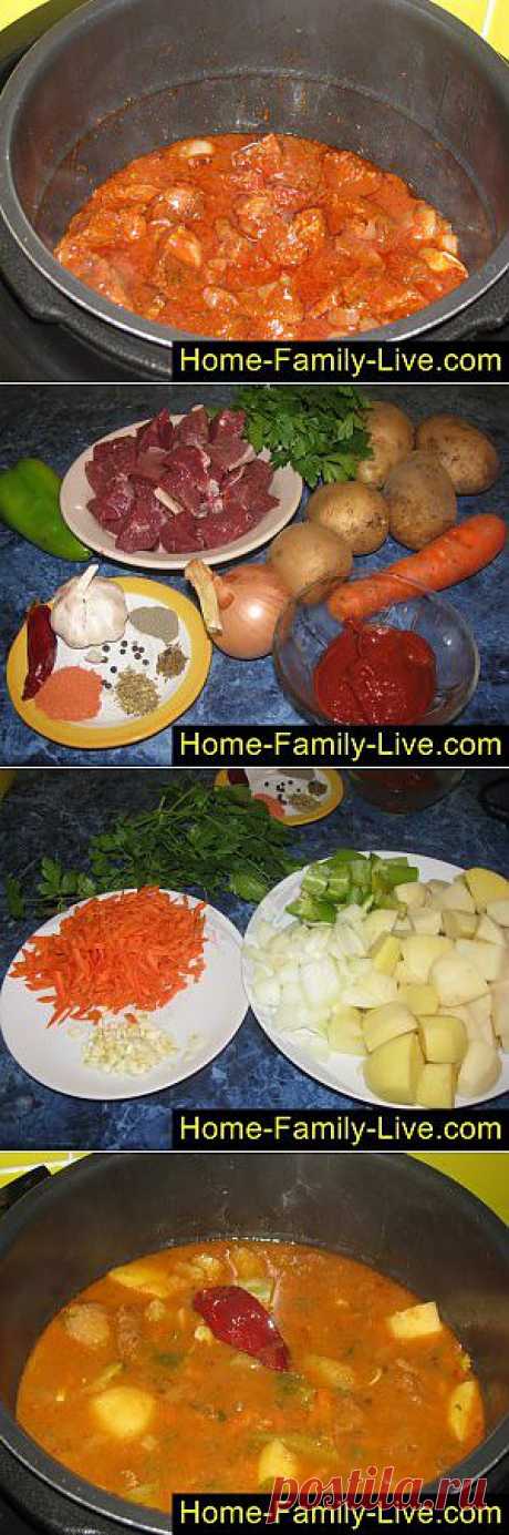 Кулинарные рецепты Гуляш по-венгерски &amp;raquo; Кулинарные рецепты