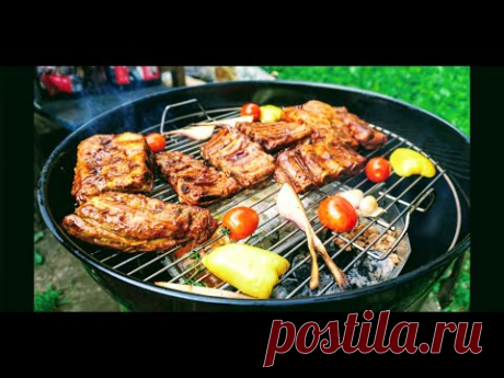 ВКУСНЕЙШИЕ РЕБРА BBQ НА ГРИЛЕ В СОУСЕ БАРБЕКЮ НА ОСНОВЕ ВИСКИ, ВКУСНЕЕ НЕ ЕЛ НИКОГДА.
