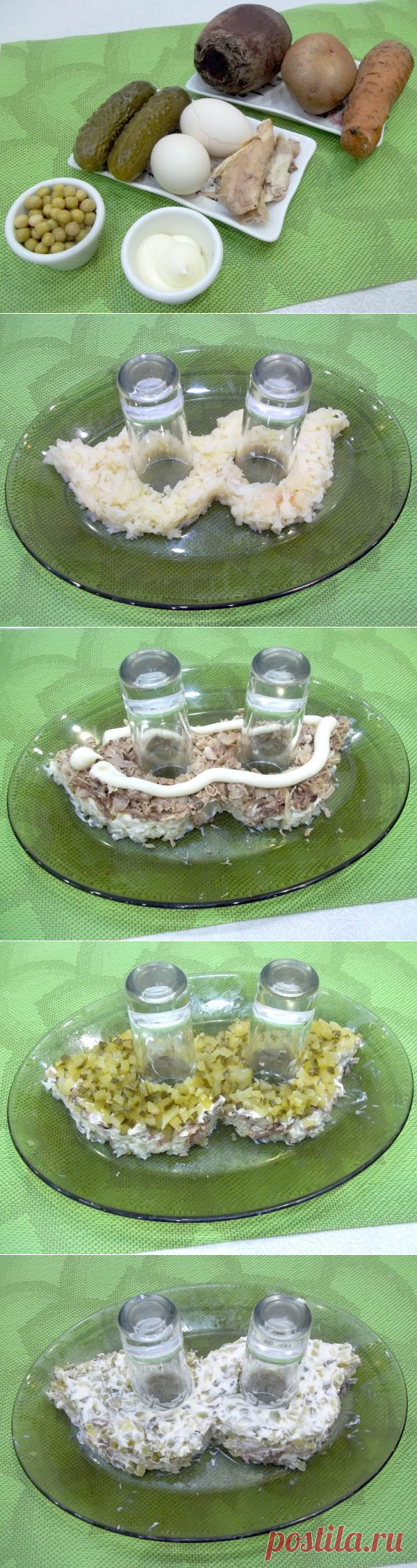 Салат «Новогодняя маска» | CityWomanCafe.com