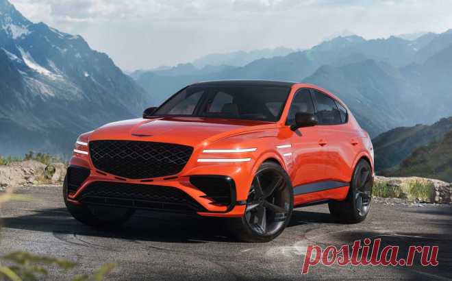 Genesis GV80 Coupe Concept 2023 добавляет новую грань к бренду Genesis