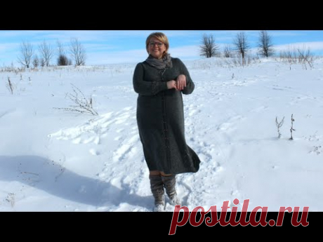 #платьеспицами #каксвязатьплатьекардиган  Платье-кардиган готово