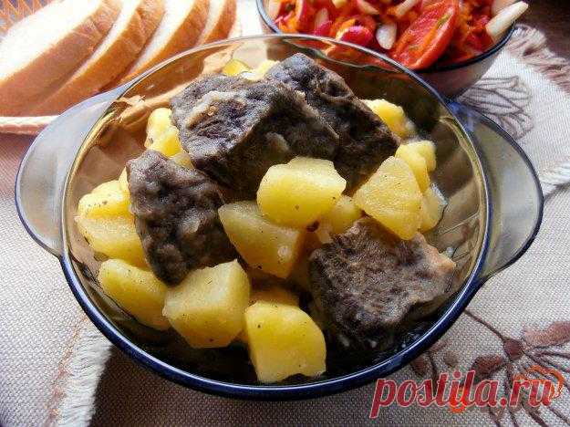 Тушеный картофель с легким