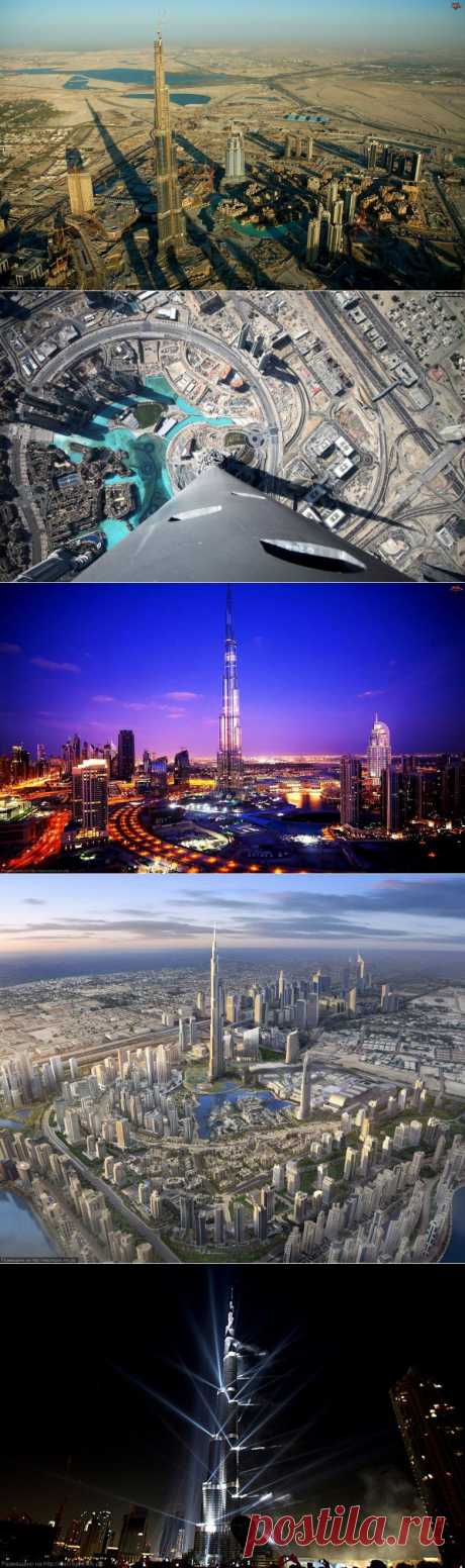Бурдж Дубай - самое высокое здание мира / Туристический спутник