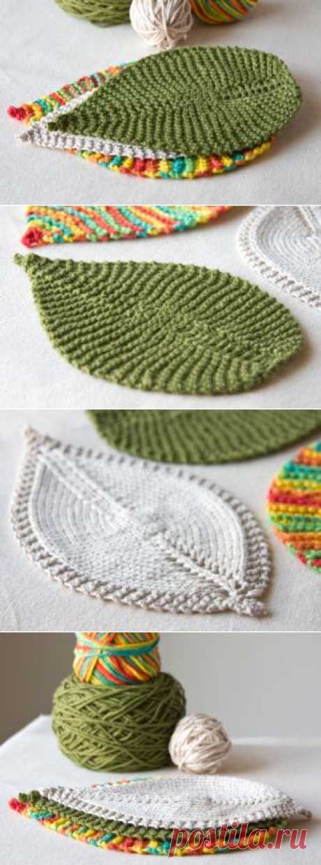 Tricksy Knitter by Megan Goodacre  &amp;raquo; Free Knitting Pattern: Leafy Washcloth