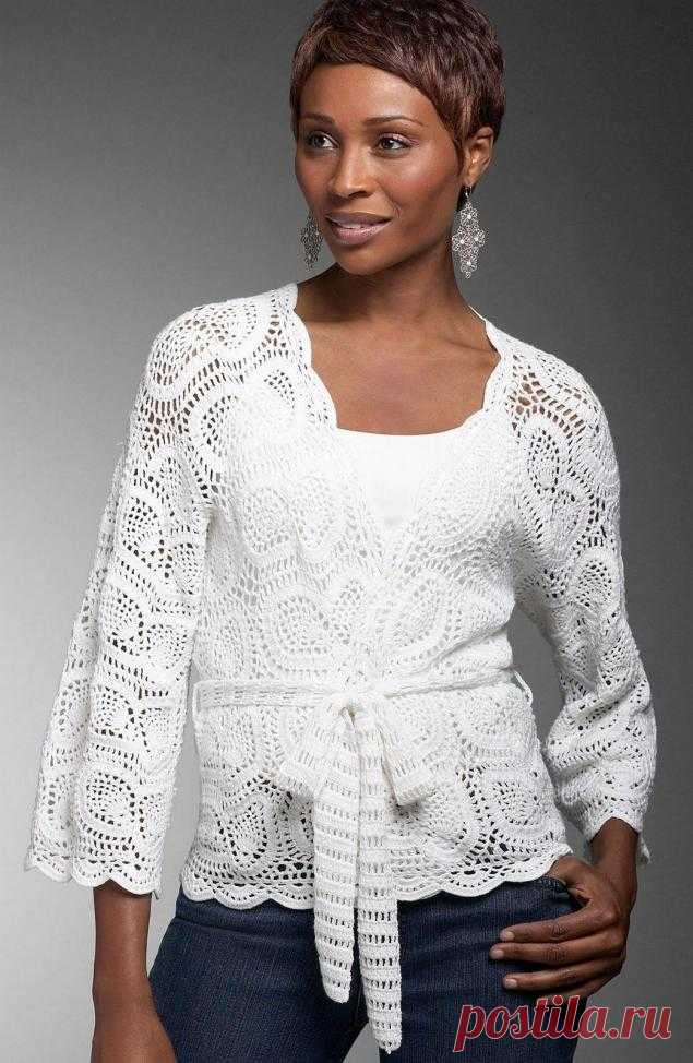 модель вязаная крючком. модель вязаная крючком. модель вязаная крючком. кружевные летние кофточки. вязаная блуза.