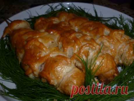 Зимний шашлычок в шубке
