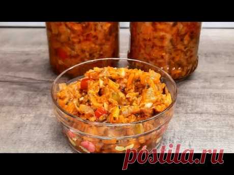 Невероятно яркая и вкусная закрутка из ОГУРЦОВ "Калейдоскоп" | Огуречная икра на зиму