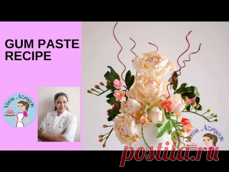 Homemade Gum Paste Recipe for Sugar Flowers - Gumpaste Recipe