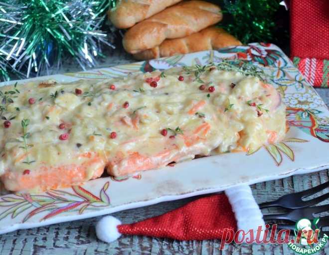 Форель в сырно-картофельном соусе – кулинарный рецепт