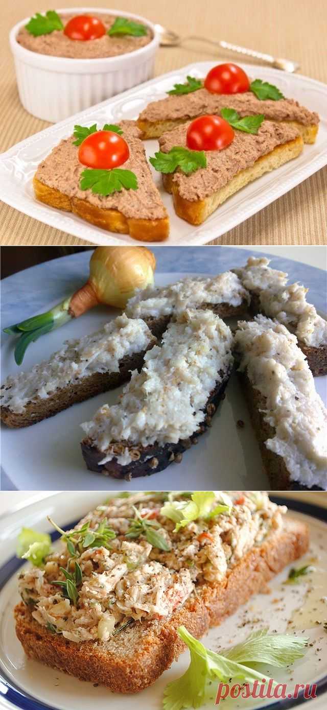 Молниеносный перекус: 12 простейших и вкуснейших намазок на хлеб