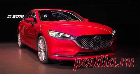 Mazda 6 2018 – обновление легкового флагмана Мазды Новая модель Мазда 6 2018 года с обновленным кузовом, модернизированным салоном и новым 2.5 Turbo мотором представлена официально на автомобильной выставке Los Angeles Auto Show 2017 года. В нашем обз...