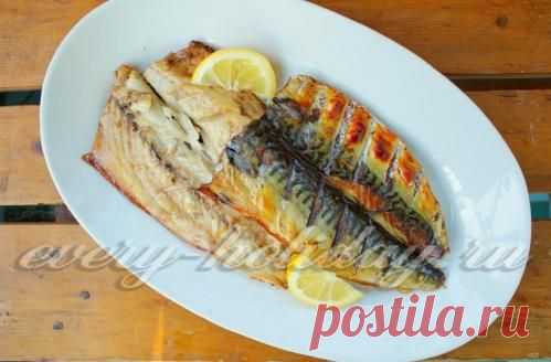 Скумбрия на решетке