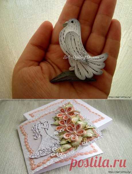 Изумительные работы в технике квиллинг от ZEA - Quilling Dreams