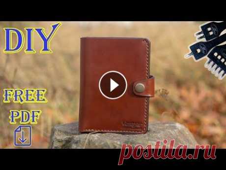 [DIY] Портмоне / большой кошелек из толстой кожи от #Vestgar Model k002: Стань спонсором канала и получи все мои выкройки в PDF формате (Все выкройки станут доступны на вкладке &quot;Сообщество&quot;) ⬇️⬇️Беспла...