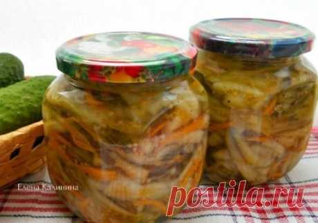 Потрясающий салат из огурцов по-корейски