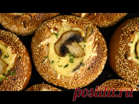 Мужики оценят! Жульен с грибами и курицей! Идеальное рецепт на праздник и на каждый день!
