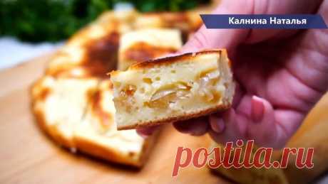 Быстрый Пирог на сковороде, начинку можно брать любую на Ваш вкус!