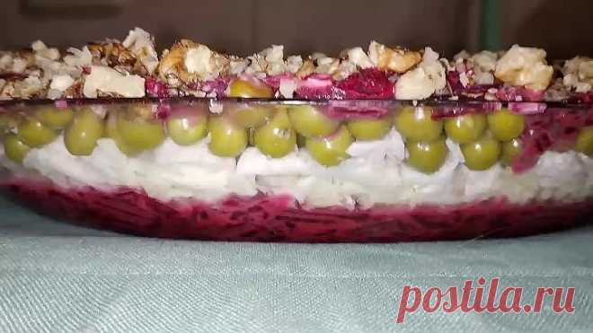 ПП-салат со свеклой. Быстро, вкусно, полезно!