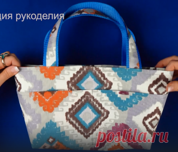 Простая выкройка — вау-результат! ✂️👜🌞 Шьём уникальную летнюю сумку