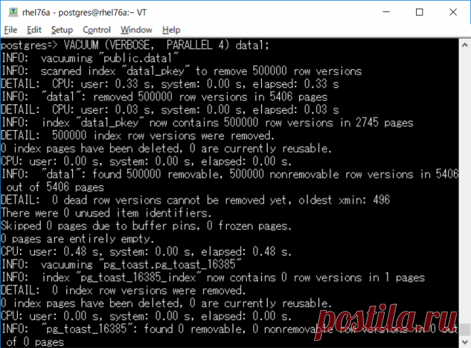 PostgreSQL 13 Parallel Index VACUUM. author @masahiko_sawada