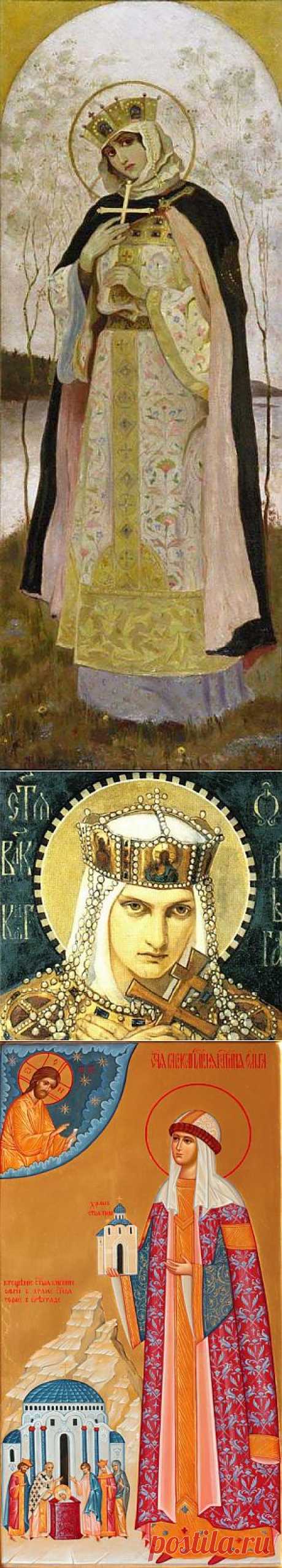 Святая княгиня Ольга (житие, изображения, памятники)