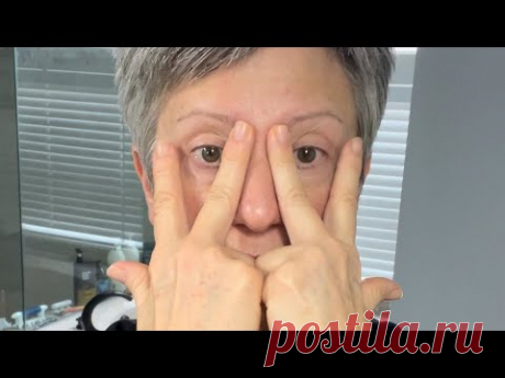 Friday Face Yoga routine with manual lymphatic drainage