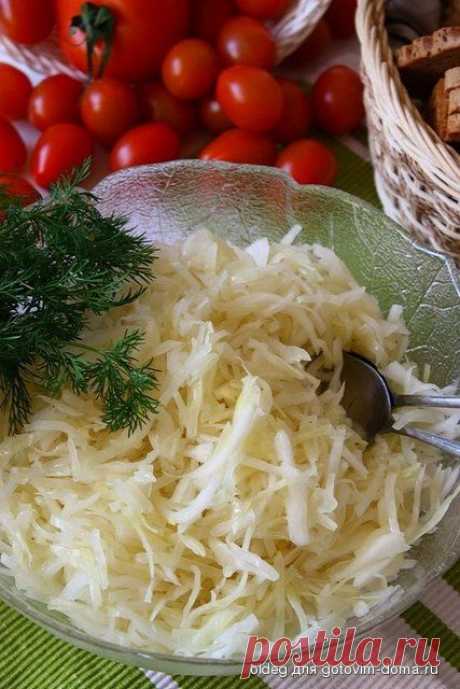 Греческий капустный салат | Четыре вкуса