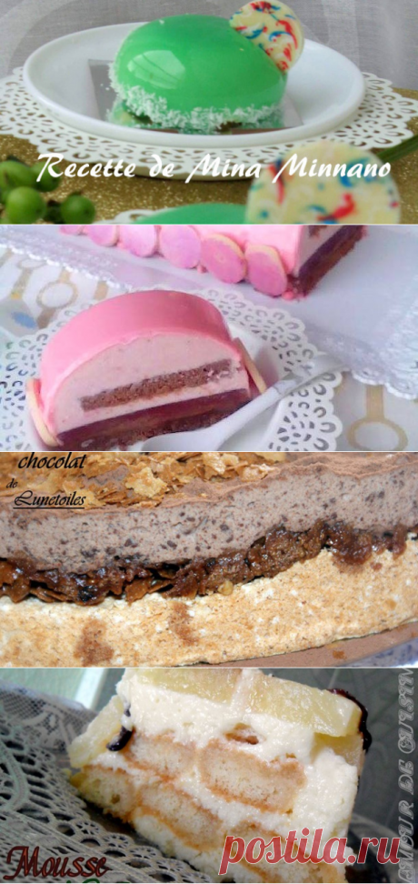 Баварские мусс, Шарлотте, агар-агар рецепт Архивы - Любовь Кухня