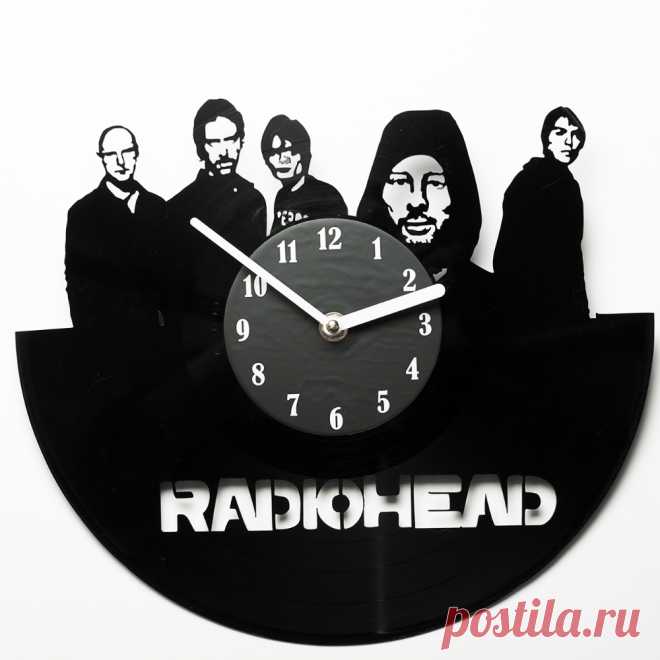 Виниловые часы  Radiohead  Виниловые часы  Radiohead  - купить в интернет-магазине подарков Superpupers. Описание, характеристики, лучшая цена. Доставка в Киев, Харьков, по Украине.
