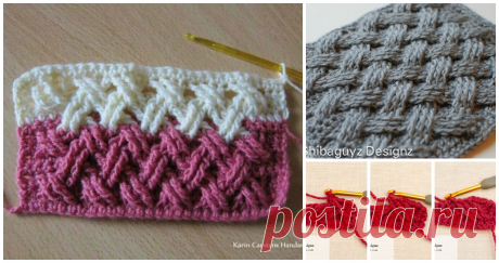 Double Treble Left Cross Crochet Cable - PRETTY IDEAS If your hobby is crochet you will have lovely stitch of course in which you love to crochet your blankets, clothes and etc. We here today have another beautiful and attractive crochet stitch which one may get your favorite one. Look at these pictures and think how many beautiful think can you crochet with this stitch. You can make Blankets for your bedroom, you can crochet sweaters for whole family, accessories like hat...