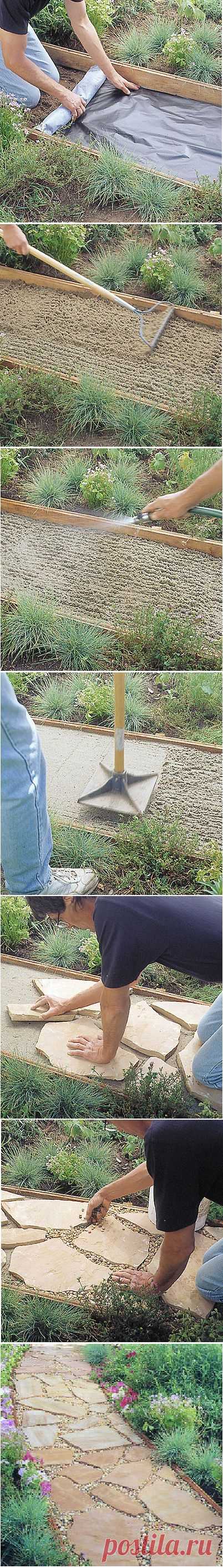 DIY Flagstone Path Tutorial