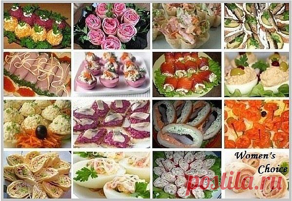 10 закусок на праздничный стол