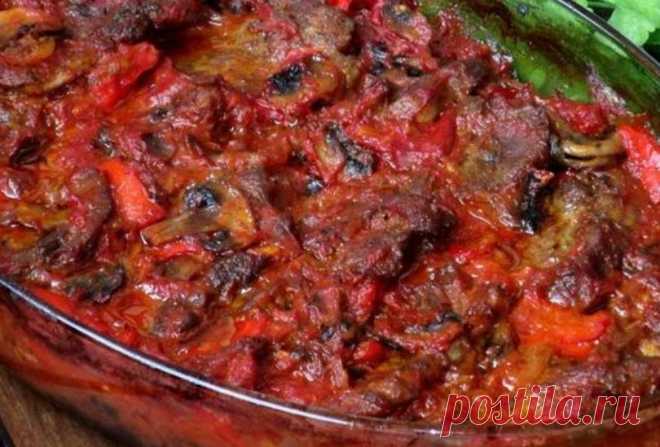 Мясо по цыгански рецепт с фото пошагово