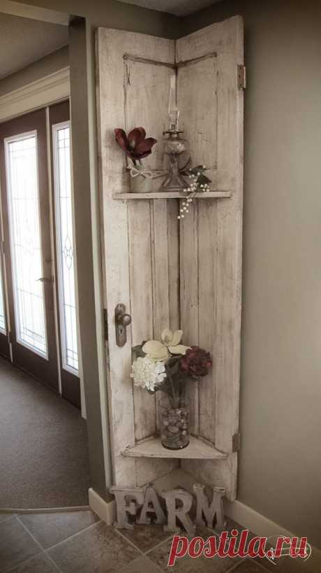 Almost Demolished, Repurposed Barn Door Decor {guest post} – Country Chic Paint Furniture Paint